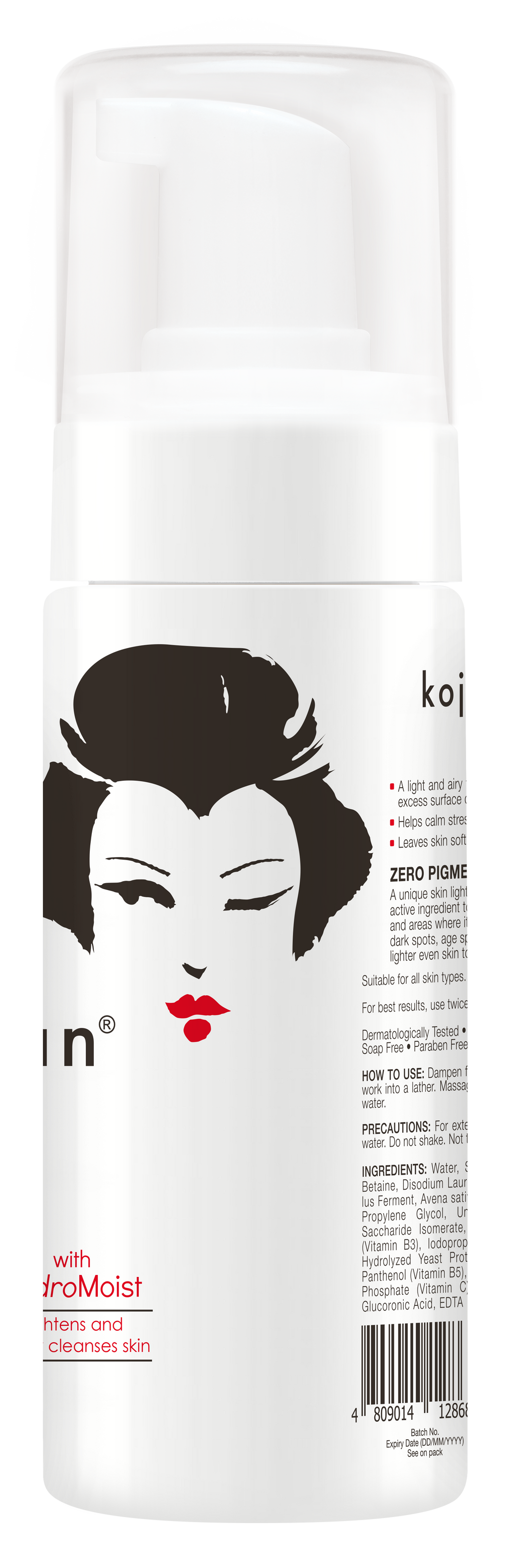 Kojie San Foaming Face Wash ??150ml | Gentle Daily Cleanser for Smooth, Fresh, and Balanced Skin | Soap-Free and Paraben-Free